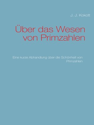 cover image of Über das Wesen von Primzahlen